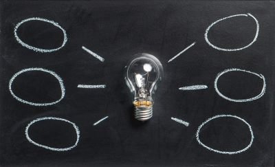 Lightbulb image, strategy to run a business from home