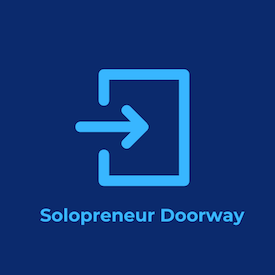 Solopreneur Doorway logo - a newsletter for solopreneurs